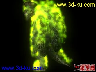 烏龜衛兵模型 烏龜衛兵已綁定的图片