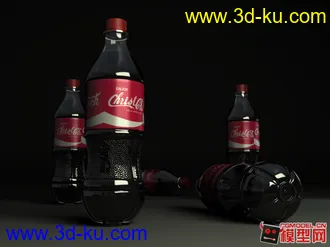 3D打印模型可乐瓶的图片