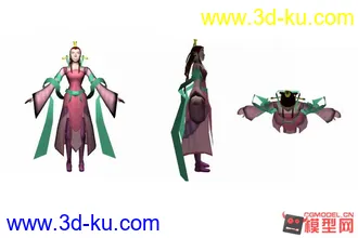 3D打印模型一个低模的图片