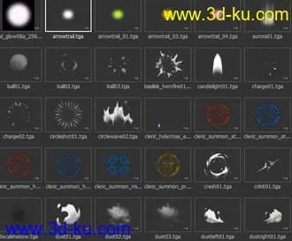 3D打印模型龙之谷 特效贴图 带通道的图片