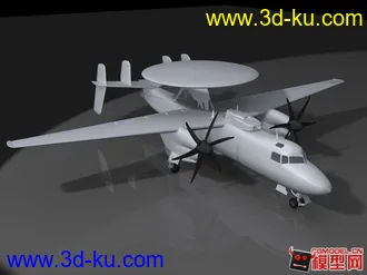 3D打印模型E-2D预警机的图片