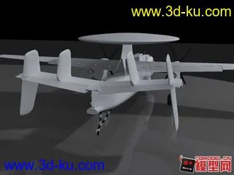 3D打印模型E-2D预警机的图片