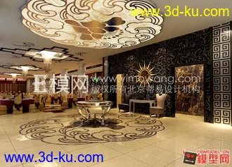 3D打印模型中式古建一组，希望大家用得着的图片