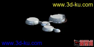 中式建筑系列3    带多个道路模型  希望大家用得上的图片