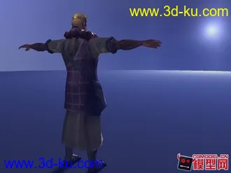 男角色一名模型的图片