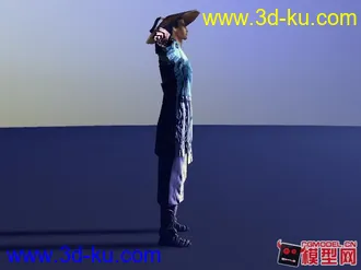 男角色一名模型的图片