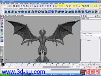 3D打印模型霸气的带刀魔兽的图片