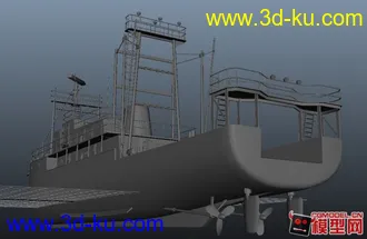 3D打印模型拖船一只的图片