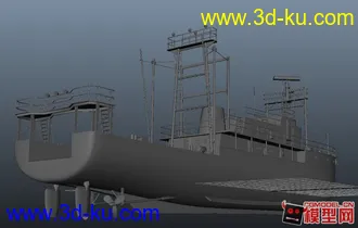 3D打印模型拖船一只的图片