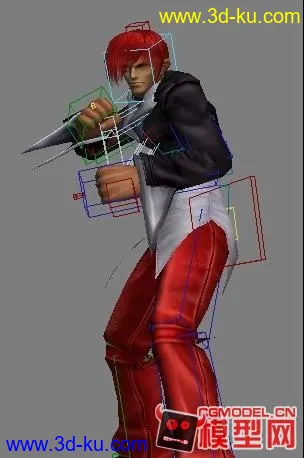 3D打印模型拳皇 八神庵的图片