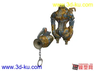 3D打印模型最终幻想人物和黄道十二星座召唤兽的图片