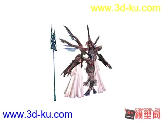 3D打印模型最终幻想人物和黄道十二星座召唤兽的图片