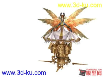 3D打印模型最终幻想人物和黄道十二星座召唤兽的图片