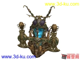 3D打印模型最终幻想人物和黄道十二星座召唤兽的图片