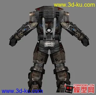 霸气机器人模型+贴图的图片