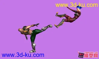 3D打印模型打斗的图片