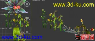 游戏里面的植物模型的图片