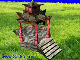 3D打印模型发个亭子，请指教的图片