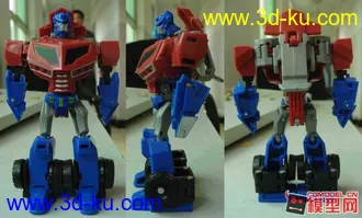 3D打印模型【原创】08动画版擎天柱（- -~底模我忘了保存了……）的图片