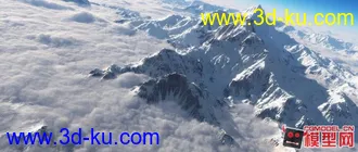 3D打印模型雪山飘云的图片