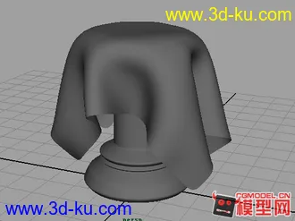 3D打印模型一个桌子加布料。内有obj格式maya，max都能用的图片