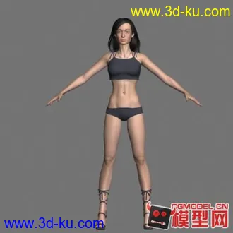 女孩模型 骨骼  表情 模型 下载的图片