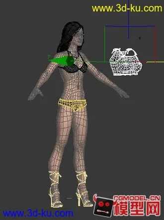 女孩模型 骨骼  表情 模型 下载的图片