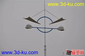 路灯模型的图片