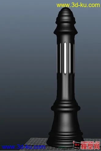 路灯模型的图片