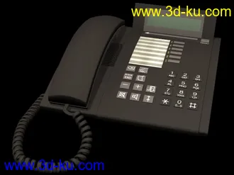 3D打印模型家用电话机的图片