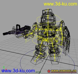 3D打印模型“联邦军地面的卫士”——GM的图片