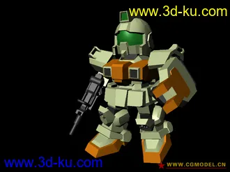 3D打印模型“联邦军地面的卫士”——GM的图片