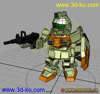 3D打印模型“联邦军地面的卫士”——GM的图片