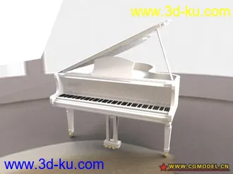 3D打印模型钢琴的图片