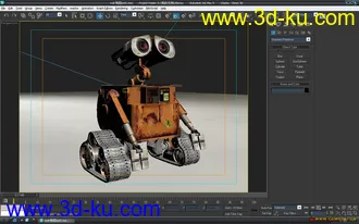 3D打印模型机器人-瓦力的图片