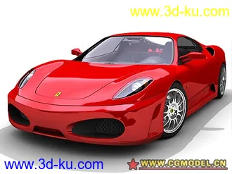 法拉利 F430 3D 模型素材的图片