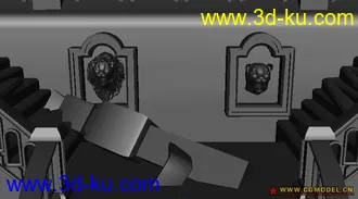 3D打印模型废墟的图片