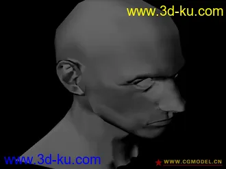 3D打印模型从国外网站上下载的人头！牛就一个字！的图片