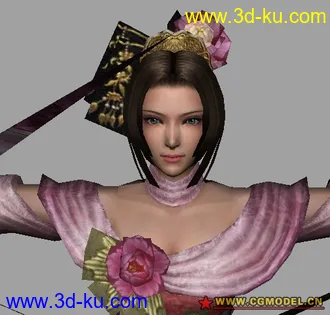 3D打印模型无双大蛇几个人物的图片