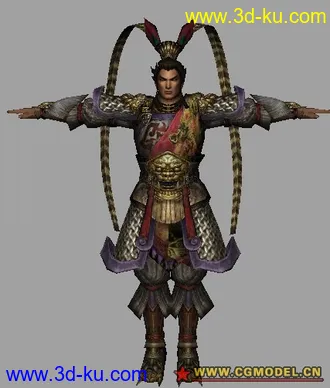 3D打印模型无双大蛇几个人物的图片