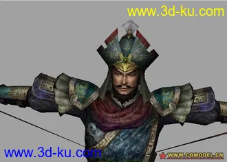 3D打印模型无双大蛇几个人物的图片
