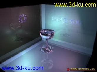 3D打印模型水晶杯的图片