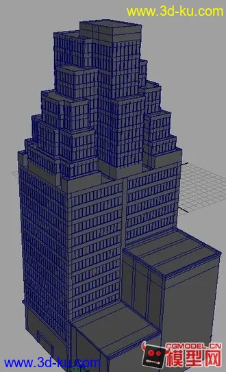 3D打印模型楼房的图片