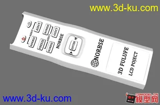 3D打印模型遥控器的图片