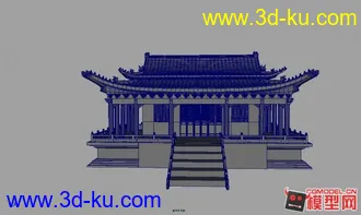 3D打印模型中国古代建筑的图片