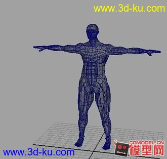 3D打印模型男人体的图片