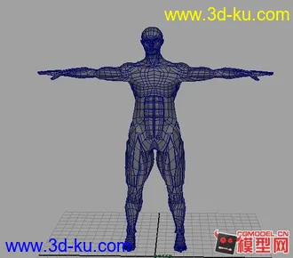 3D打印模型男人体的图片