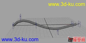 3D打印模型软管绑定的图片