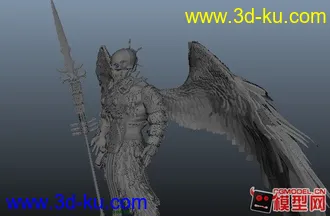 3D打印模型maya魔界战神的图片