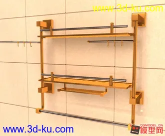 3D打印模型置物架的图片